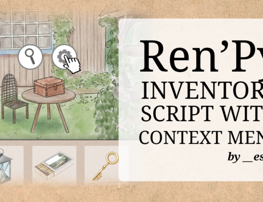 Ren'Py Inventory Script With Context Menu