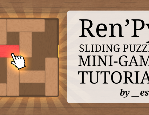 Sliding Puzzle Mini-Game Tutorial Using Ren'Py